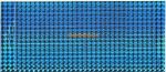 Ziersticker Linien blau-Hologramm 1035